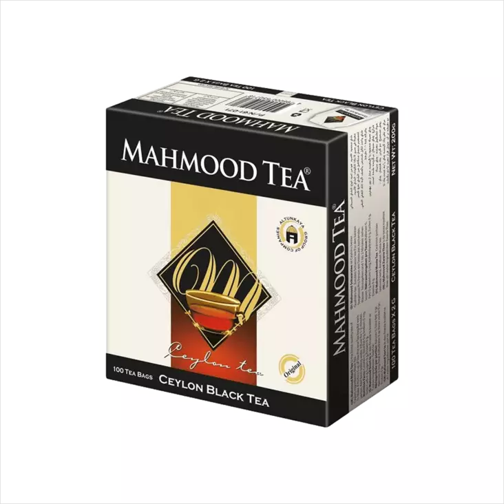 Mahmood Tea Ceylon Black Musta Pussitee 100kpl 200g - Musta tee - 3673 - 1