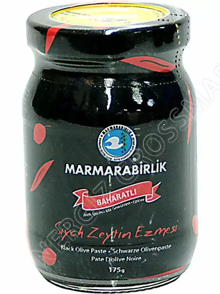 MB Baharatli Siyah Zeytin Ezmesi / Musta Oliivitahna 175g CAM - Oliivisäilykkeet - 7543 - 1