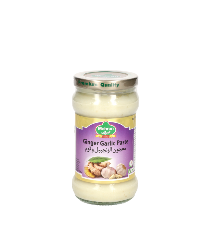 Mehran Garlic Ginger Paste / Valkosipuli-inkivääritahna 320g CAM - Erikoiskastikkeet - 8223 - 1