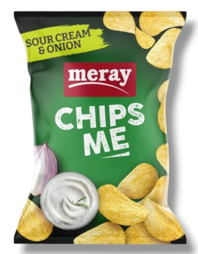Meray ChipsMe Sour Cream Sipsi 110g - Sipsit - 20323 - 1