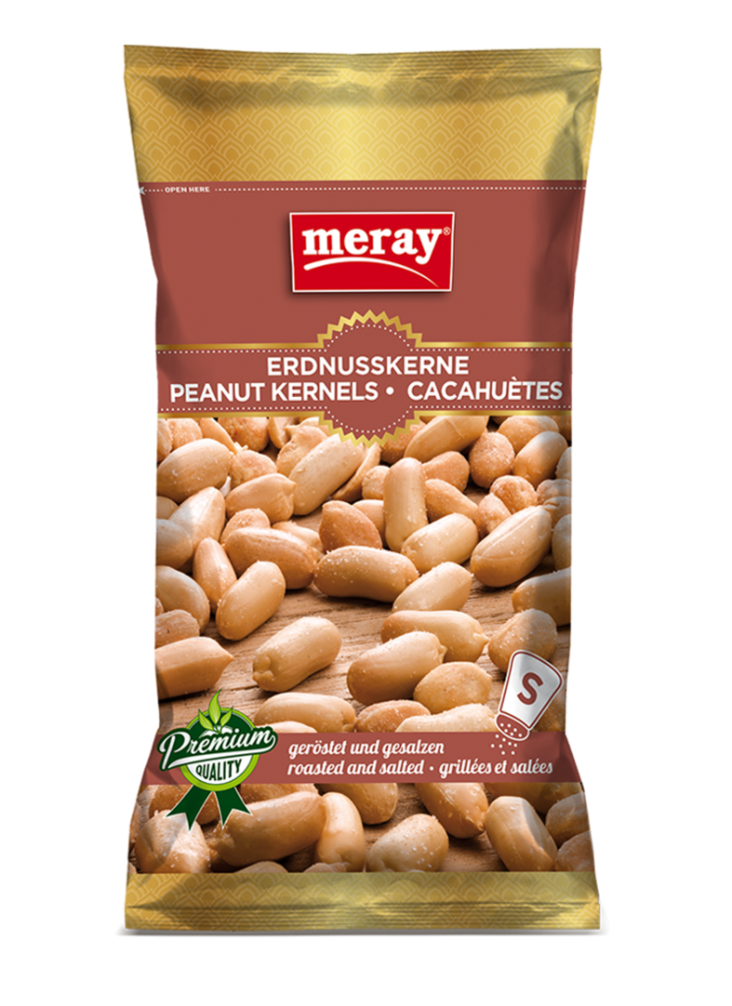 Meray Yer Fistigi Tuzlu Kavrulmus / Paahdetut&suolatut maapähkinä 150g - Pähkinät - 7343 - 1