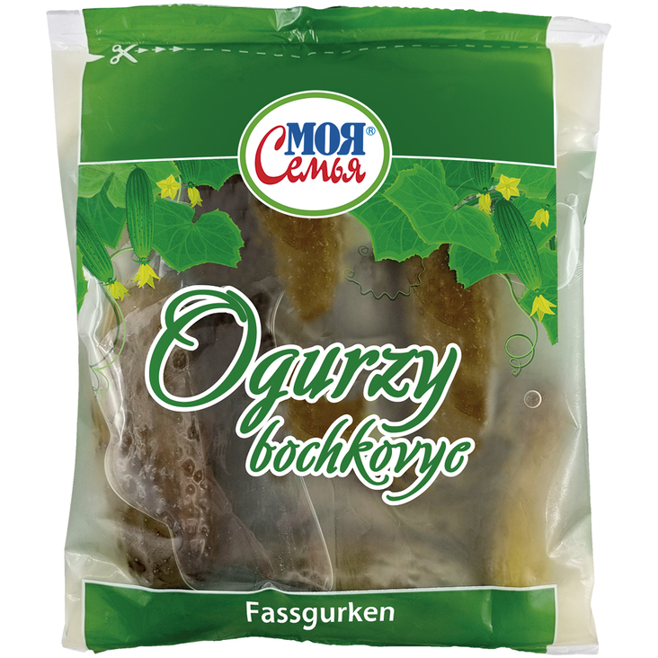 Moja Semja Pickled Gherkins/ Hapankurkku 650g - Kurkkusäilykkeet - 20763 - 1