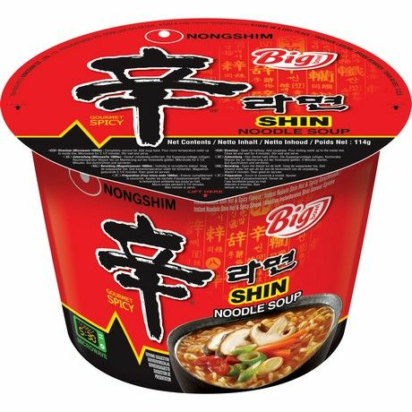 Nongshim Big Bowl Shin Pikanuudelikuppi 114g - Nuudelit - 10103 - 1