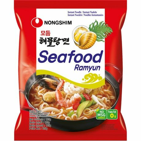 Nongshim Seafood Ramyun Pikauudelit 125g - Nuudelit - 8023 - 1