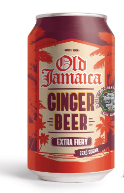 Old Jamaica Ginger Beer Extra Fiery / Inkiväärivirvoitusjuoma SF 330ml TNK - Limonadit ja virvoitusjuomat - 16163 - 1