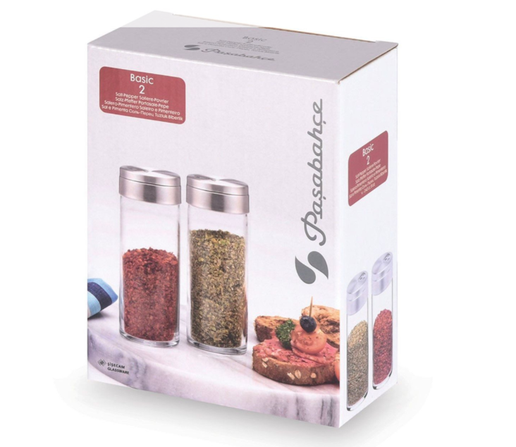 Pasabahce Suola- ja pippurisirotin 43890 - Astiat ja aterimet - 18073 - 1