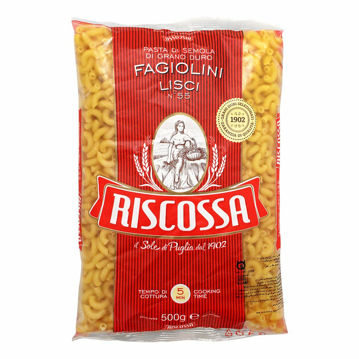 Pasta Riscossa Fagiolini Lisci 500g - Pastat - 18623 - 1