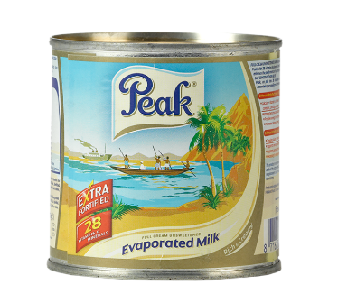 Peak Unsweetened Condensed Milk / Kondesointu maito 170g TNK - Kondensoidut maidot - 16173 - 1