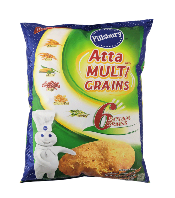 Pillsbury Atta Flour with Multi Grains/ Jauho 5 kg - Jauhot - 16533 - 1