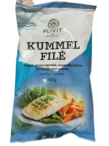 Plivit Kummelifilee 500g - Pakastekalat - 21483 - 1