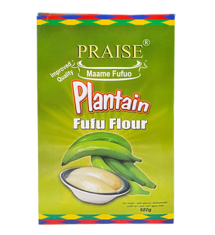 Praise Plantain Fufu Flour/ Banaanijauho 680g - Jauhot - 4363 - 1