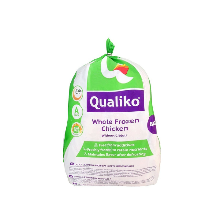 Qualiko Whole Chicken / Kokonainen Kana 800g - Kana pakasteet - 8723 - 1