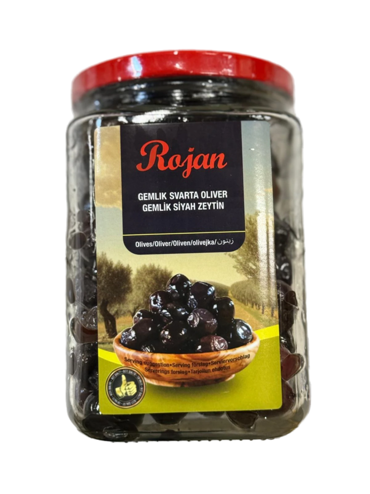 Rojan Gemlik Siyah Zeytin/ Musta Oliivi 400g CAM - Oliivisäilykkeet - 18273 - 1