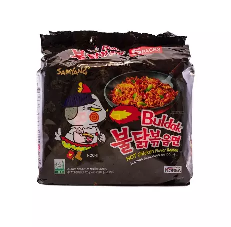 Samyang Buldak Spicy Chicken Pikanuudeli 725g (5x140g) - Nuudelit - 11333 - 1
