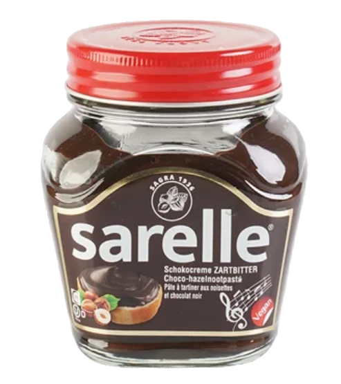 Sarelle Bitter Findik Ezmesi/ Tumma suklaa-hasselpähkinälevite 350g CAM - Makeat levitteet ja pähkinälevitteet - 4503 - 1