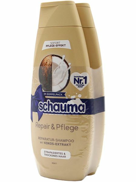 Schauma Repair & Care Shampoo 2x400ml - Shampoot - 21073 - 1