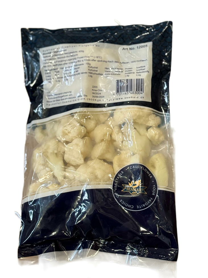 SeaMaid IQF Cauliflower/ Kukkakaali 3-5cm 400g - Pakaste vihannekset - 17243 - 1