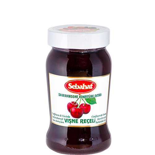 Sebahat Sour Cherry Jam / Hapankirsikkahillo 360g CAM - Hillot - 16723 - 1
