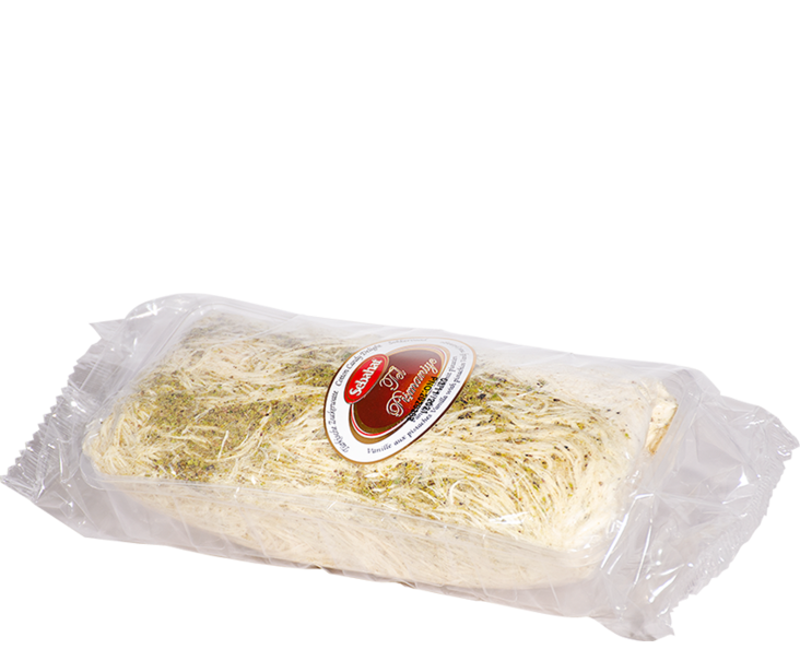 Sebahat Turkish Cotton Candy Vanilla with Pistachios/ Karkki 250g - Turkish Delight & Halvat - 16743 - 1