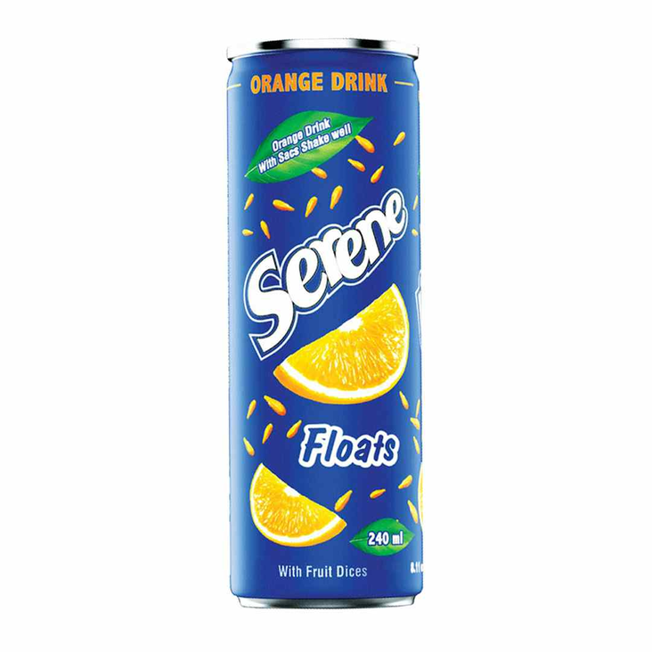Serene Floats Orange / Appelsiinimehu 240ml TNK - Limonadit ja virvoitusjuomat - 15343 - 1