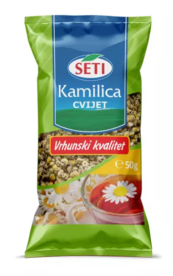 Seti Kamilica Vrhunski kvalite / Kamomillankukka 50g - Terveys teet - 15203 - 1
