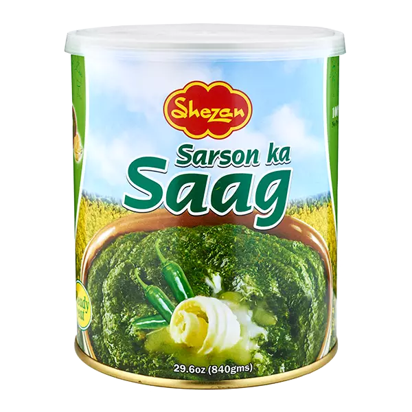 Shezan sarson ka saag / Maustettu Pinaattimurska 840G - Vihannessäilykkeet - 10603 - 1