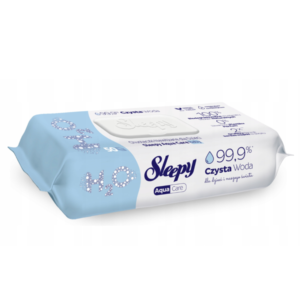 Sleepy Aqua Care Kosteuspyyhe 50kpl - Siivousvälineet ja tarvikkeet - 17813 - 1
