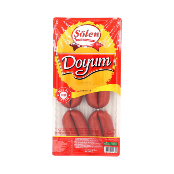 Sölen Doyum Parmak Sucuk / Valkosipulimakkara 1kg - Sucuk makkarat - 12583 - 1