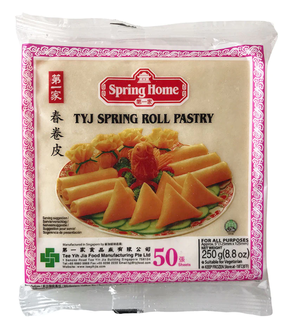 Spring Home Spring Roll Pastry / Kevätrullataikina 125/50 250g - Suolaiset leivonnaiset - 11523 - 1