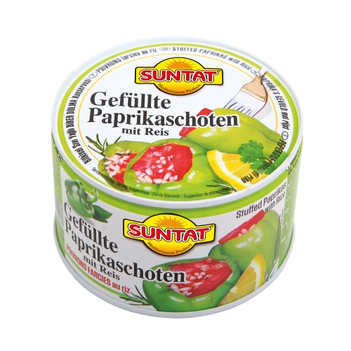 Suntat Biber Dolma/ Täytetty Paprika Riisillä 350g TNK - Tomaatti- ja paprikasäilykkeet - 20863 - 1