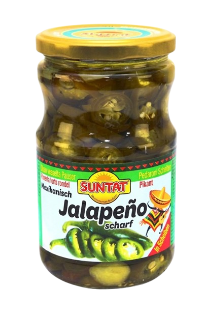 Suntat Jalapeno Biber Tursu / Viipaloidut jalapeno suolaliemessä 660ml CAM - Pepperonisäilyke - 20663 - 1