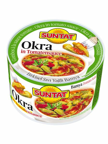 Suntat Okra in Tomato Sauce / Okra tomaattikastikkeessa 350g TNK - Vihannessäilykkeet - 20653 - 1