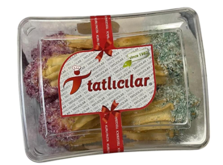 Tatlicilar Menekse Renkli 350g - Täytekeksit ja vohvelit - 16833 - 1