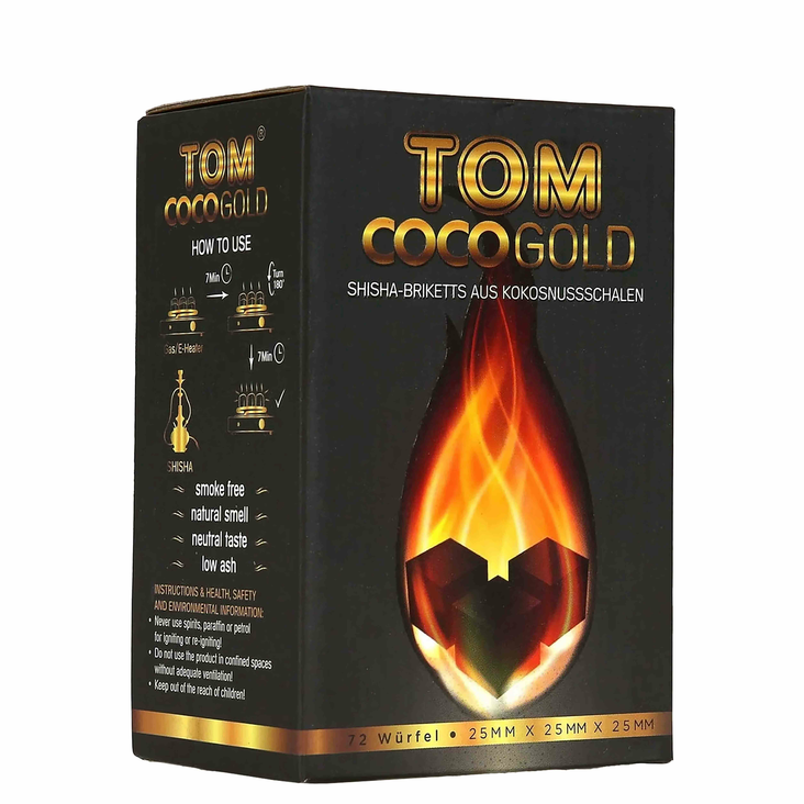 Tom Cococha Gold/ Hiili 1Kg - Hiilet - 6223 - 1