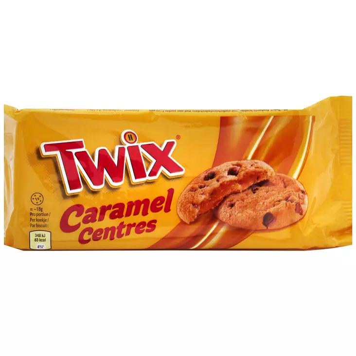 Twix Caramel Centres Keksi 144g - Täytekeksit ja vohvelit - 6613 - 1