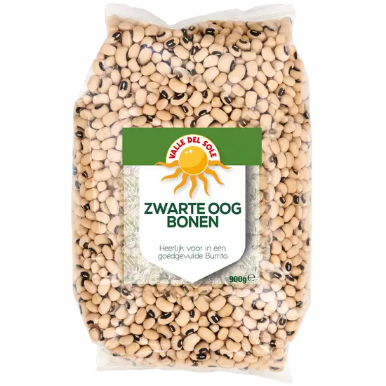 VDS Zwarte Oog Bonen / Mustasilmä pavut 900g - Kuivatut pavut - 12593 - 1