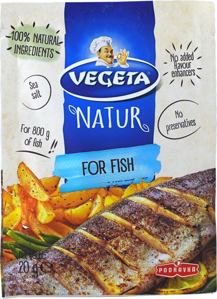Vegeta Natur for Fish/ Kalamauste 20g - Erikoismausteet - 21013 - 1