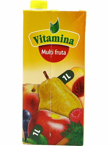 Vitamina Drink Multi Fruits/ Monihedelmät juoma 1L TETRA - Mehut ja nektarit - 19473 - 1