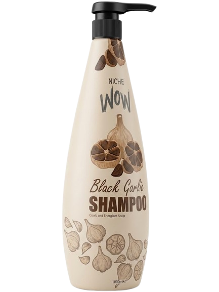 Wow Niche Shampoo Black Garlic/ Shampoo 1L - Shampoot - 21133 - 1