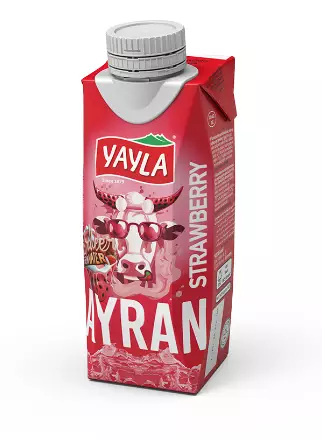 Yayla Ayran Mansikka makuinen jogurttijuoma 250ml - Ayranit - 15333 - 1
