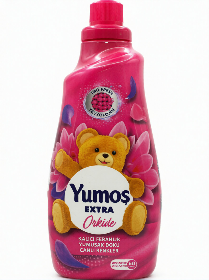 Yumos Extra Orkide/ Huuhteluaine 1,44L - Pyykinpesuaineet ja -tarvikkeet - 19503 - 1