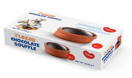 500111 Lezza Chocolate Souffle / Mutakakku 200g - Pakastemakeiset ja -jälkiruoat - 8354 - 1