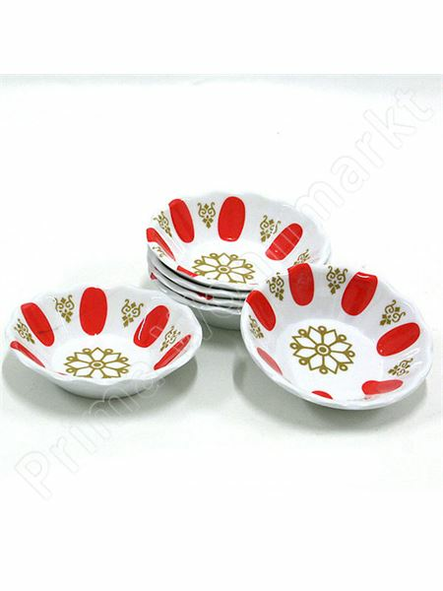 Teeglas Melamin Teelautanen punainen väri - Astiat ja aterimet - 6644 - 1