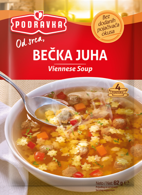 Podravka Viennese Soup/ Wieniläinen keitto 70g - Valmiskeitot ja valmisjauheet - 9114 - 1