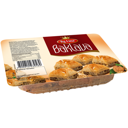Bg Line Baklava with Waltnut/ Baklava Saksanpähkinällä 300g - Baklavat - 19954 - 1