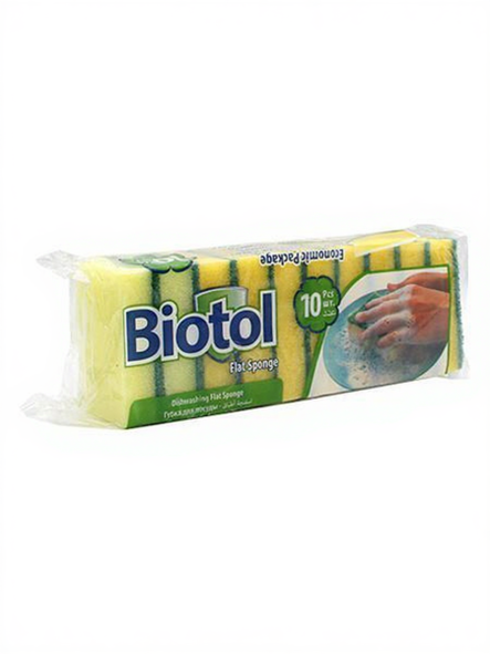 Biotol Sponge/ Pesusieni 10pcs - Astianpesuaineet ja tarvikkeet - 18414 - 1