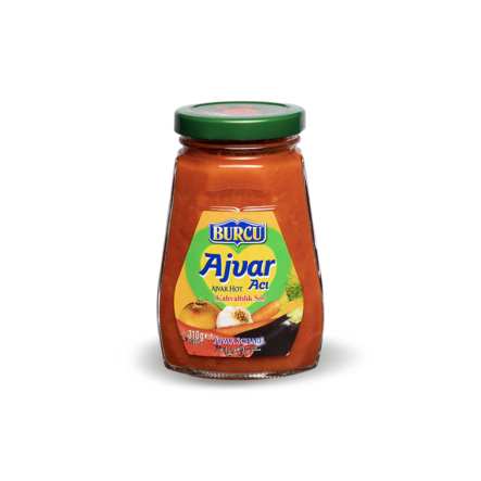Burcu Ajvar Aci / Paprika- munakoisotahna tulinen Ajvar 310g CAM - Tomaatti- ja paprikasäilykkeet - 994 - 1
