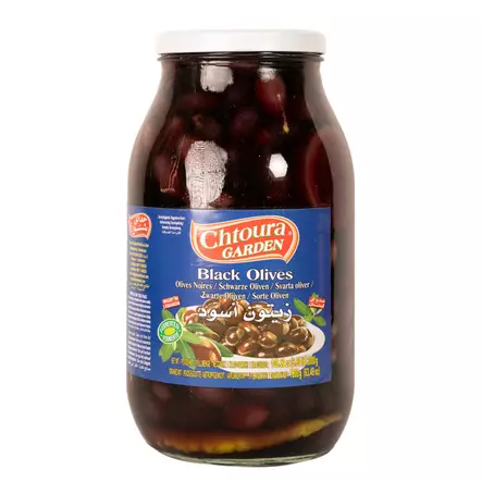Chtoura Garden Black Olives, Lebanon / Musta oliivit 3kg CAM - Oliivisäilykkeet - 12414 - 1