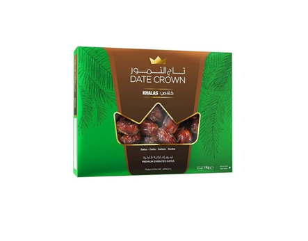 Date Crown Khalas dates / Taateli Khalas 1Kg - Kuivatut hedelmät - 6364 - 1