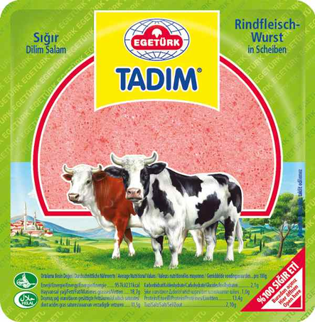 Egeturk Tadim Sigir Biberli Dilim / Naudanpippuriviipale 150g - Nauta leikkeleet ja makkarat - 9674 - 1